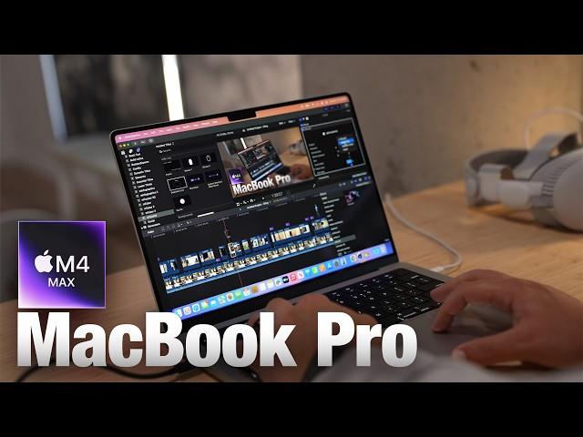 The M4 Max MacBook Pro Is CRAZY Fast 