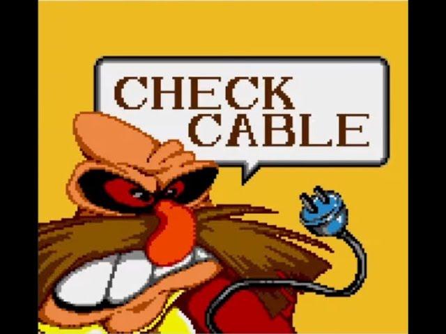 Dr Robotnik's Mean Bean Machine Error Screen Game Gear How to access it