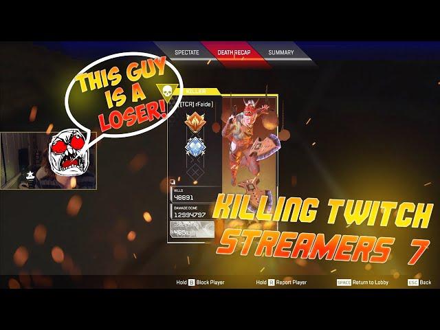 USING MOVEMENT TO KILL TWITCH STREAMERS IN APEX LEGENDS #7