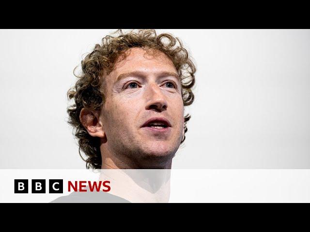 Facebook and Instagram to get rid of fact checkers, Mark Zuckerberg announces | BBC News