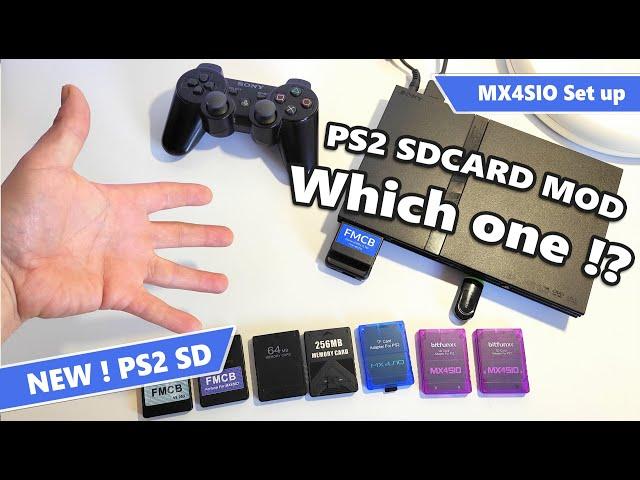 Best Playstation 2 SD card Mod PS2 mx4sio review set up