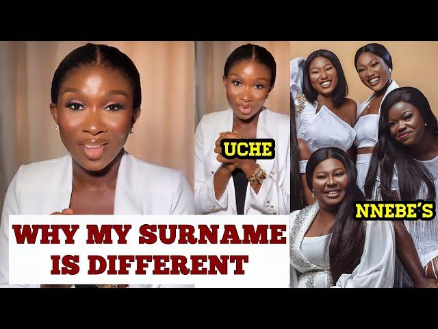 Sonia Uche Reveal The Hidden Reason Why Her Surname Is Different As She Reveal Her Biological Parent