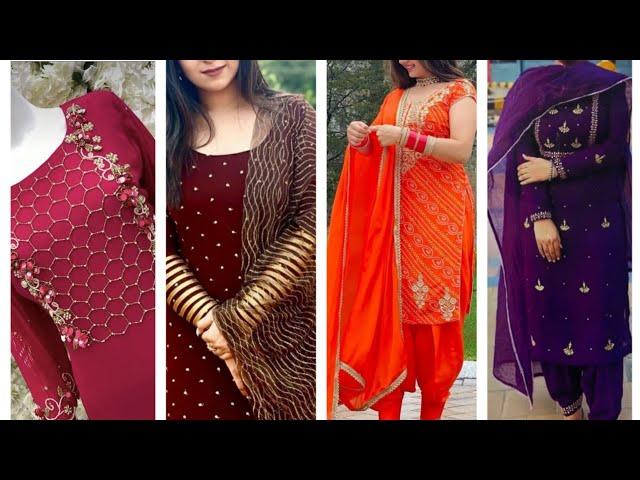 Letest Punjabi  Suits Design/Party Wear Suits Design/Shivani Trend Fashion