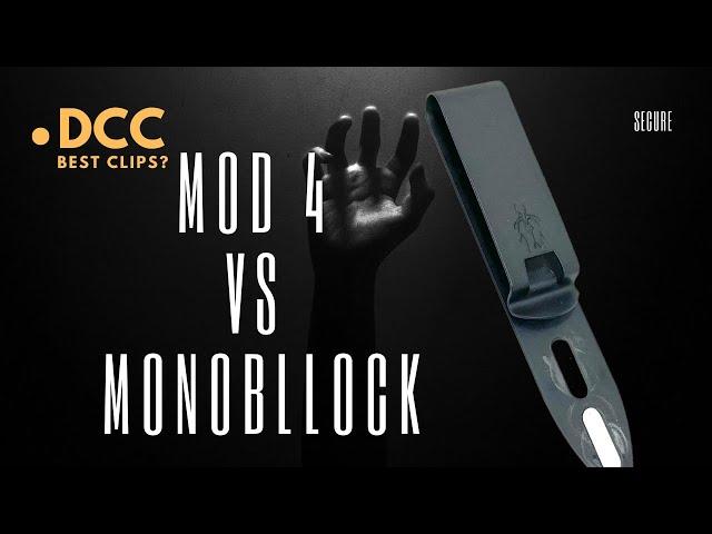 Holster Basics: DCC Monoblock vs Mod 4 Clip