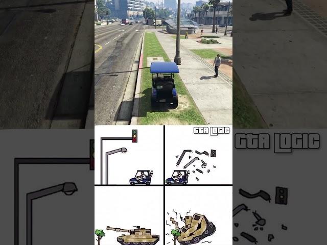 GTA LOGIC 4 #gta #gtav #memes #shorts