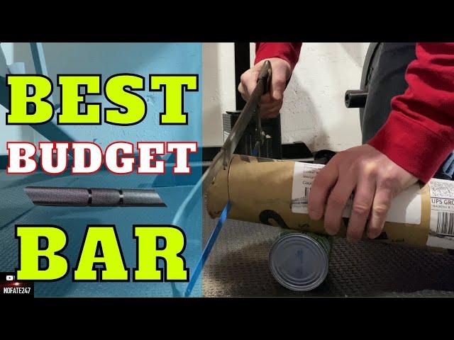 Best Home Gym Barebell | Budget Edition | Rep Fitness Sabre Weight Lifting Barbell Review