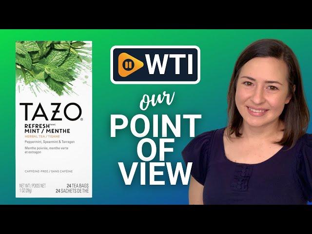 TAZO Refresh Mint Tea Bags | Our Point Of View