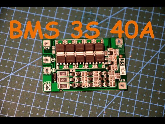 Работа балансировки банок при зарядке Li-Ion через BMS