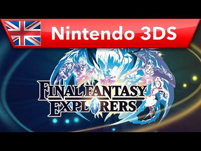 Final Fantasy Explorers - Multiplayer Trailer (Nintendo 3DS)