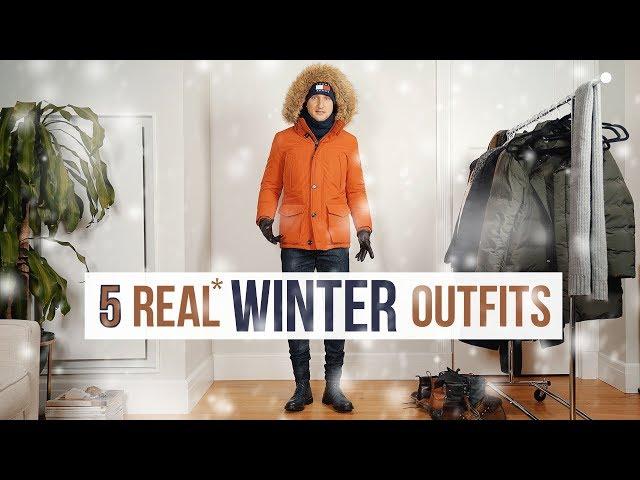 REAL Cold Winter Outfits for Men | Layering and Styling Men's Fashion | ODS Winter 2019