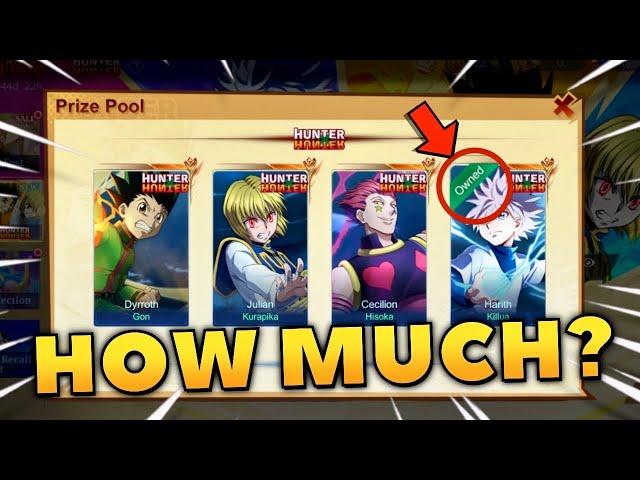 I BOUGHT HARITH KILLUA HUNTER X HUNTER SKIN! HOW MUCH IS MLBB HUNTER X HUNTER SKIN? - MLBB