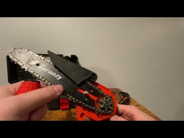 How To Tighten A Mini Chainsaw Chain