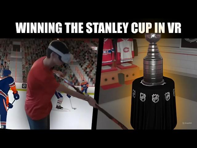 Winning The STANLEY CUP In VR! - NHL Sense Arena