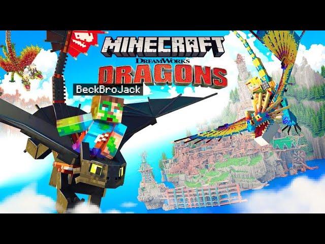 How to TRAIN Your DRAGON in MINECRAFT!