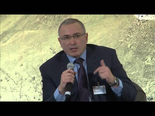 Russia and the West: Reality and Perspectives, w Mikhail Khodorkovsky, Jan, 2015 Part1/2