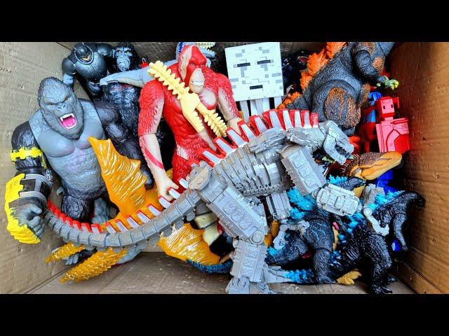 Hunting Found Godzilla x Kong, Shark, Skar King, King Ghidorah, T-Rex, Mosasaurus, Shin Godzilla