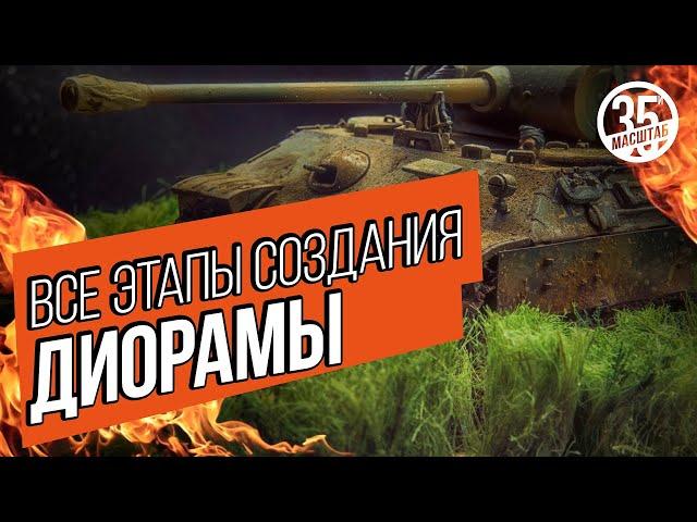 Строим диораму. Все этапы создания