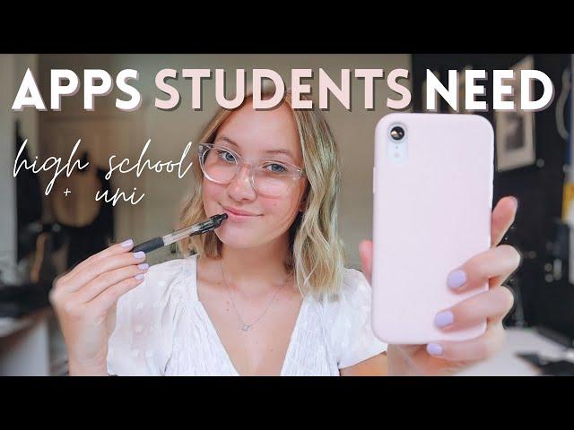 11 APPS THAT STUDENTS NEED | my favourite productivity and study apps for high school and uni