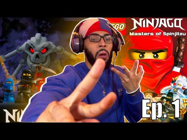 My First Time Watching *LEGO NINJAGO | Pilot Episode 1 Reaction