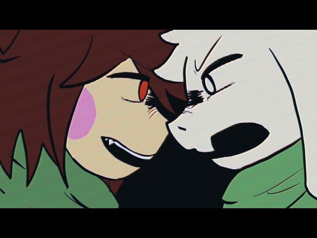 Don’t listen but it’s Chara and Asriel (Undertale Animation)