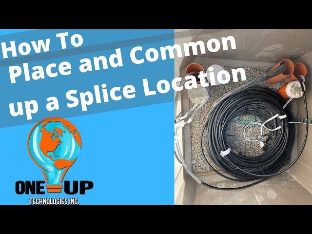 How To Place and common up a Splice Location