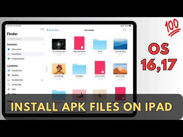 How To Install APK Files In iPad !! Install Any APK Files In iPad Without Any Jailbreak