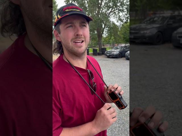 Master mechanic looks at a powerstroke.