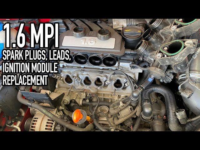 1.6 MPI - Spark Plugs, Leads, Coil Pack (& Air Intake Seals) DIY