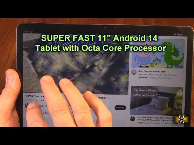 TEST of DOOGEE Model T30SE Android 14 Tablet, 2.4 K 11" with 9GB RAM+128GB ROM+ Octa Core Processor