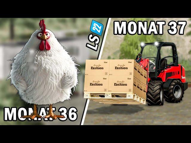 Mit 0€ zur MEGAFARM im LS22 #18  Ein riesiger HÜHNERSTALL und die erste KLEIDUNG verkaufen