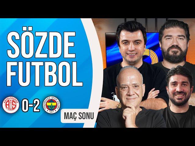 Antalyaspor 0-2 Fenerbahçe Maç Sonu | Bışar Özbey, Ahmet Çakar, Rasim Ozan Kütahyalı ve Can Arat