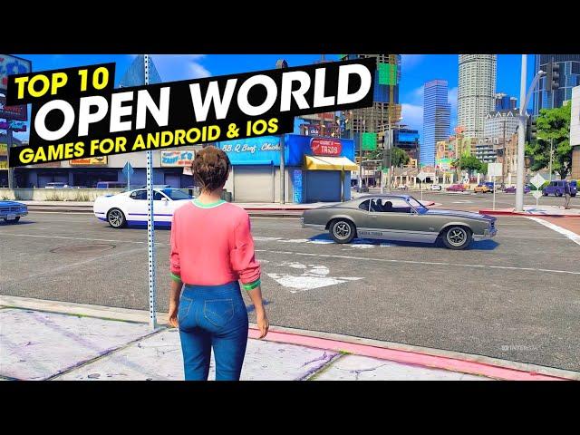 Top 10 Best Open World Roleplaying Games for Android & iOS 2024 | Free Roam