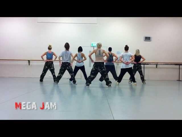 'Australia's Got Talent 2012' rehearsal footage Jasmine Meakin and The Mega Jam Dancers