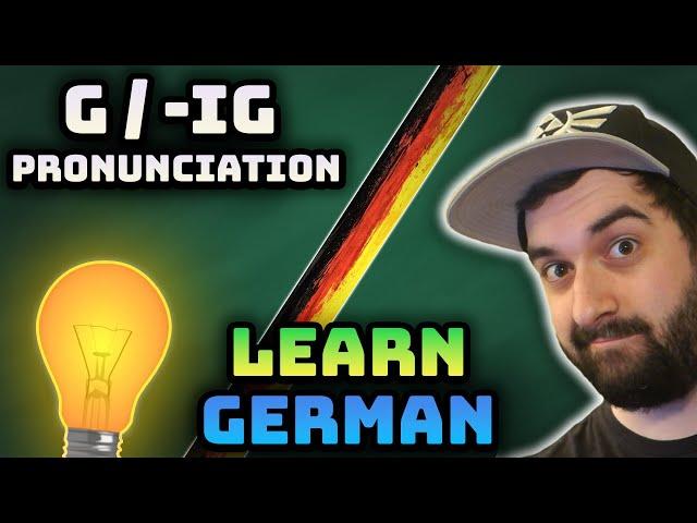 Master German G and -ig Pronunciation: Full Guide | Definitely German