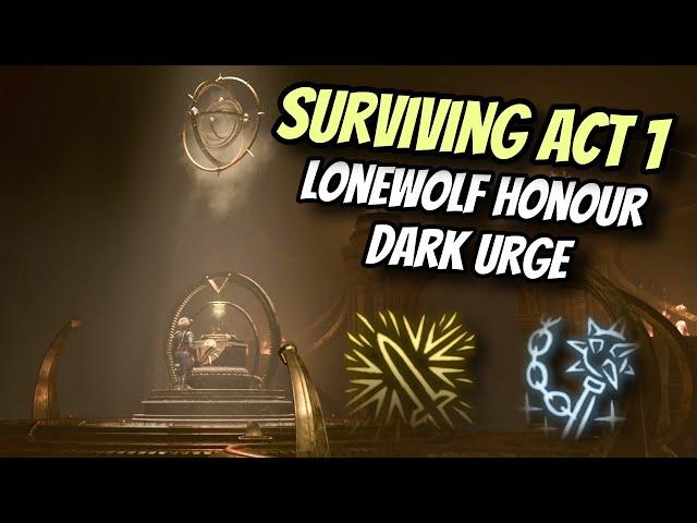 Can You Beat Act 1 as a LONEWOLF on HONOUR Mode? - Baldur's Gate 3