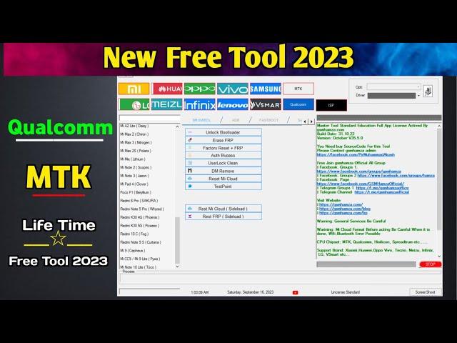 Qualcomm MTK FREE Unlock Tool 2023 | Oppo, Vivo, Realme, Mi, Samsung, Free Tool