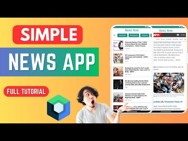 News App | Jetpack Compose  | Android Studio Tutorial | 2024