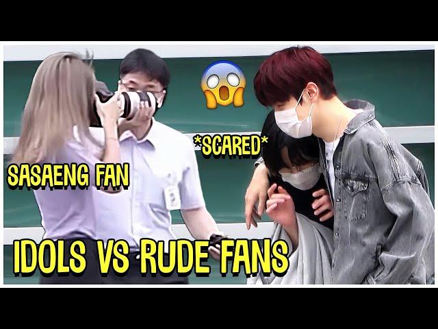 Kpop Idols vs Rude fans (BTS, BLACKPINK, NEWJEANs,IVE...)