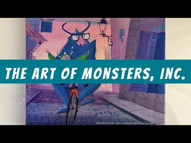 The Art of Monsters, Inc. (flip through) Disney Pixar Artbook