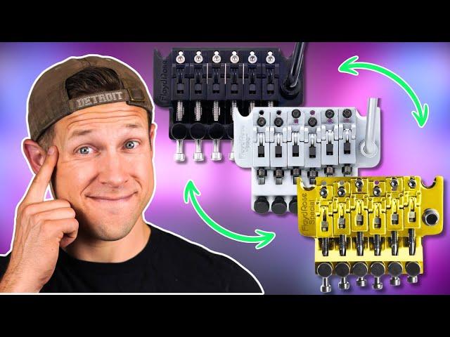 Levels of Floyd Rose tremolos FINALLY Explained