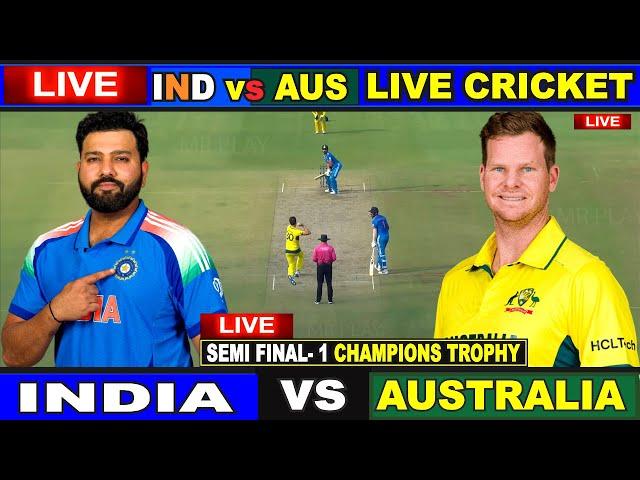 Live: IND vs AUS, 1st Semi-Final | Live Scores & Commentary | India vs Australia | Last 32 Overs