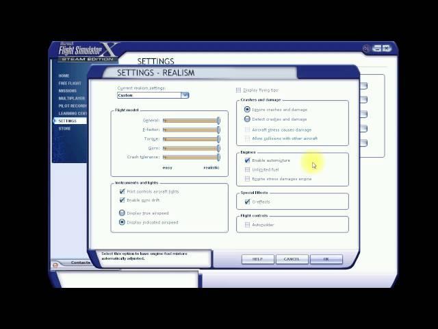 [FSX] Настройка симулятора FSX для новичков