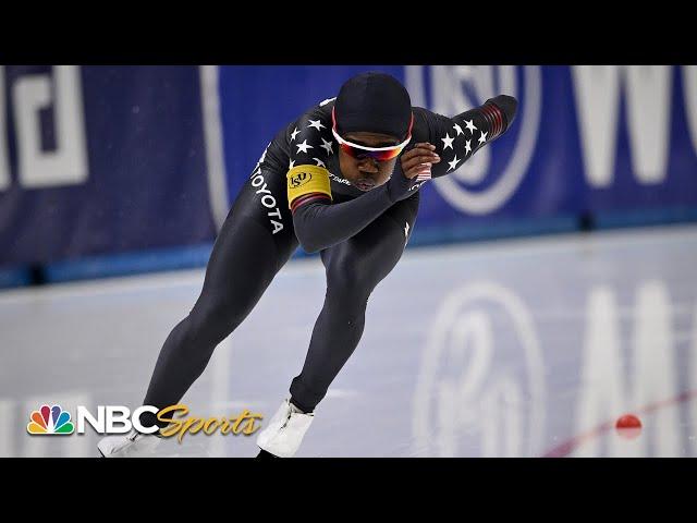 Erin Jackson wins 500m AGAIN for third WC victory of season | NBC Sports