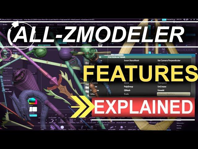 EVERYTHING In ZModeler Explained (In 1 HOUR)