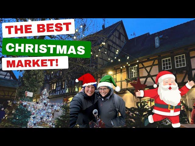 CHRISTMAS MARKET! The Most Picturesque Village In France! EGUISHEIM