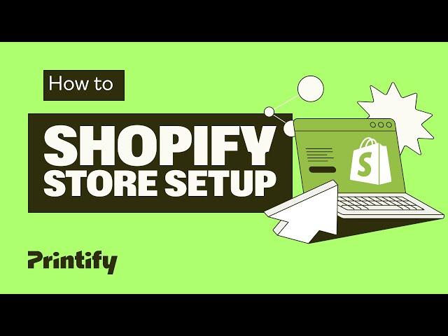 Shopify Beginner Store Tutorial with Printify & @WholesaleTed