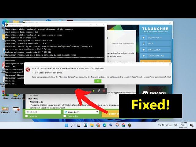 How to Fix Minecraft TLauncher Not Opening Fixed!