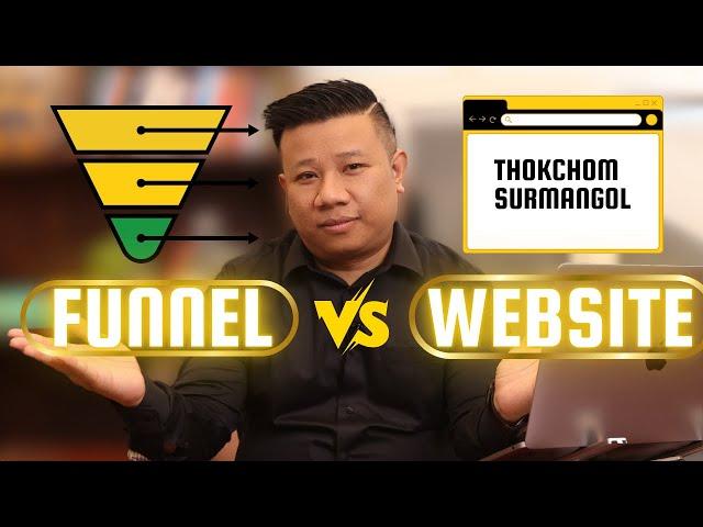 Website vs Funnel: Make Money Online in Manipur | Without Confusing Your Customers!! | Surmangol