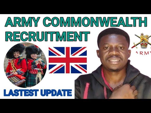 Latest update: Army recruitment 2024| commonwealth nationals