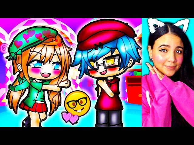 The Hot Nerd Behind The Glasses  Gacha Life Mini Movie Love Story Reaction